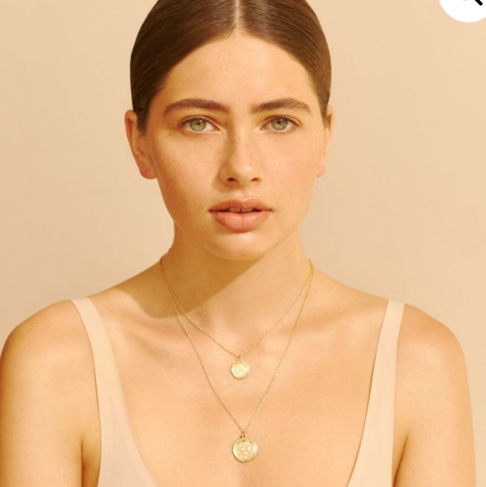 Gold Layered Coin Necklace